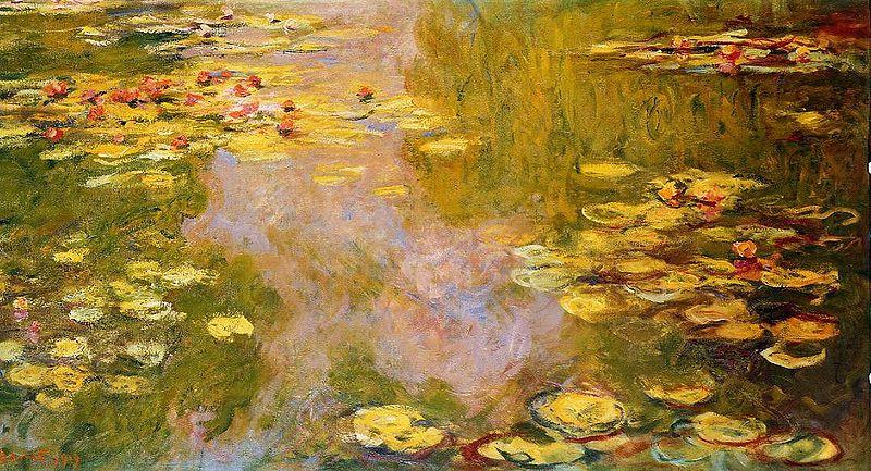 The Water Lily Pond, Claude Monet